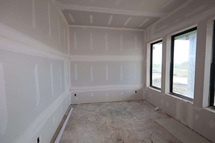In-progress construction of a new home in Sienna - Landmark Row Collection, Missouri City, TX (Image 7).