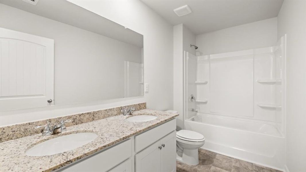 Furnished interior view inside a new home in Parkside at Carter Grove, Cartersville (Image 15).