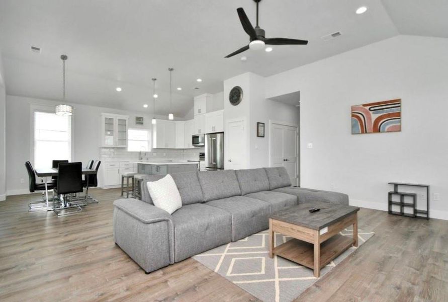 Furnished interior view inside a new home in , Galveston (Image 15).
