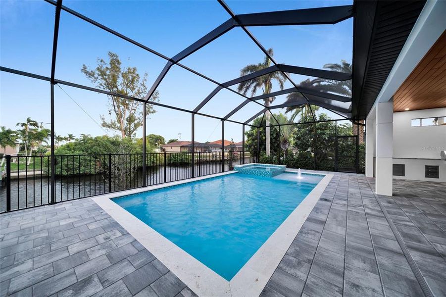 Exterior details and patio area of a home in , Cape Coral (Image 28).