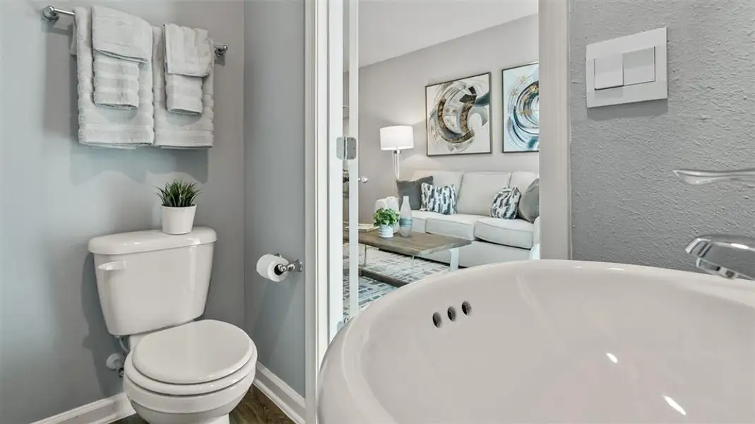 Furnished interior view inside a new home in Stokes Landing, St. Augustine (Image 4). Furnished interior view inside a new home in Stokes Landing, St. Augustine (Image 4).