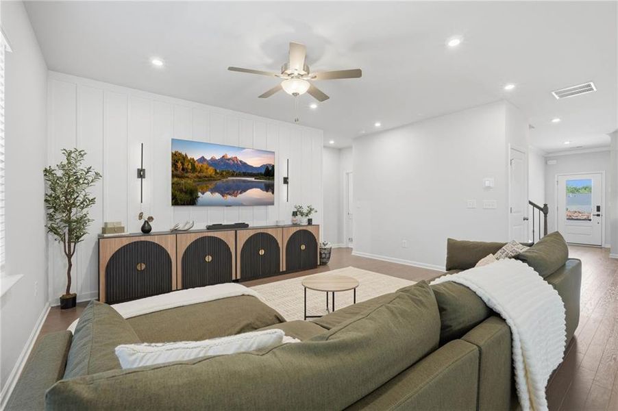 Furnished interior view inside a new home in Berkeley Mill, Cumming (Image 34).