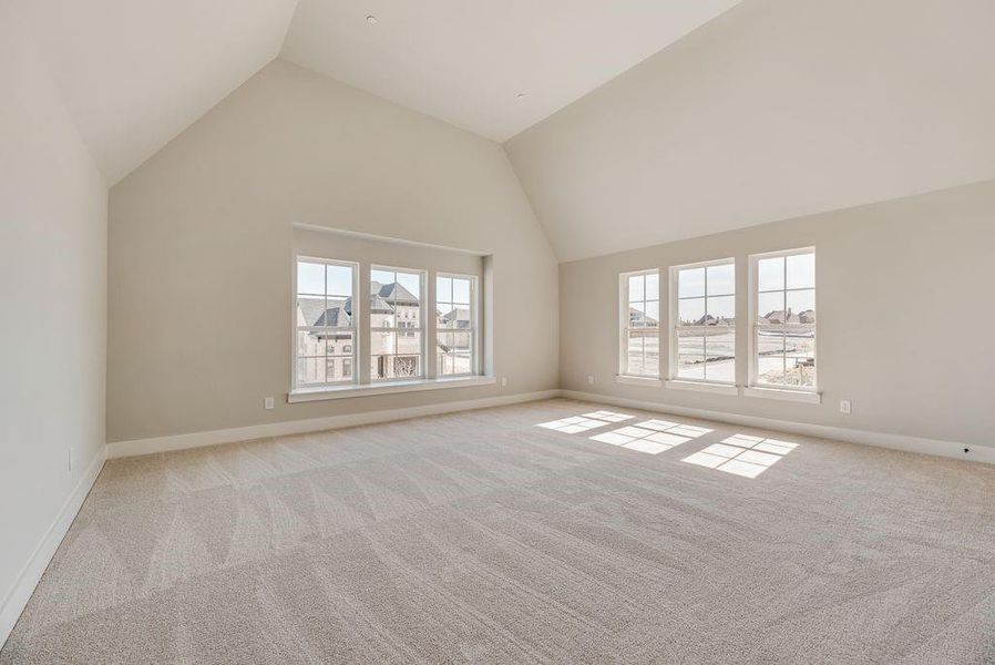 Spacious, unfurnished interior of a new home in Providence Cove, McKinney (Image 37).