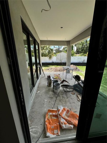 In-progress construction of a new home in , Tampa, FL (Image 25).