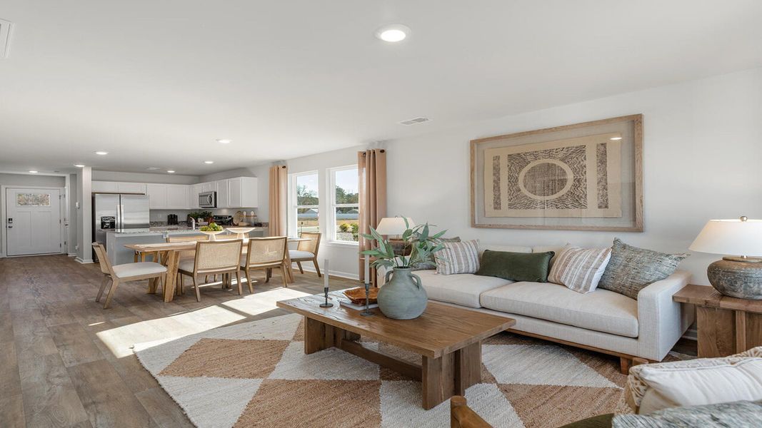 Furnished interior view inside a new home in McKenzie Gardens, Brunswick (Image 10).