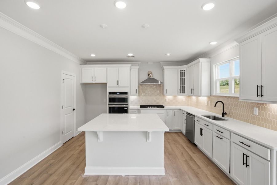 Furnished interior view inside a new home in Enclave at Riverdale, Huntersville (Image 8).