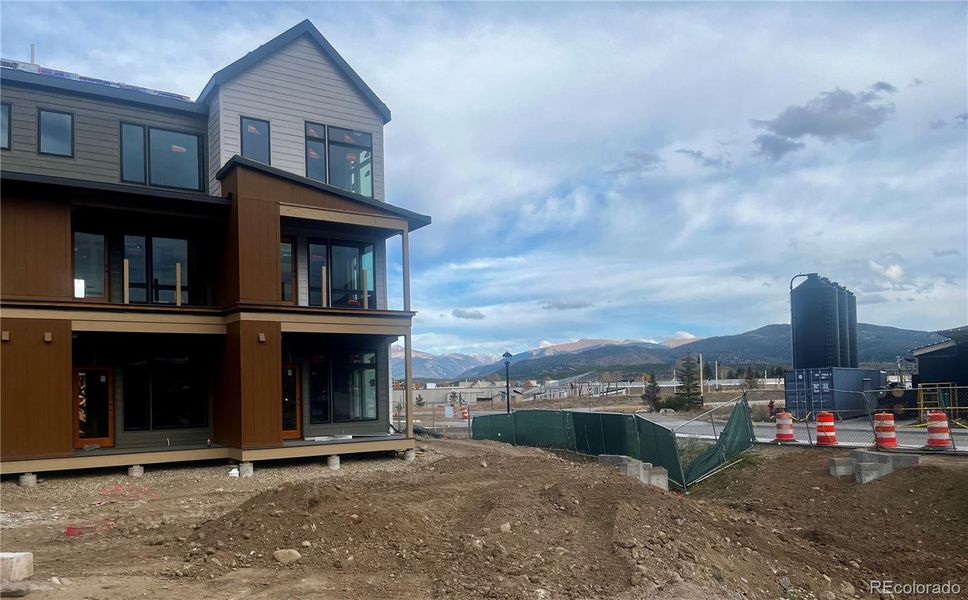 Front exterior of a new home in , Frisco, CO, highlighting curb appeal (Image 7).