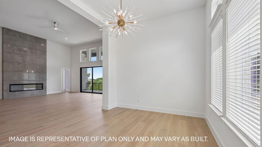 Representative unfurnished interior of a home built from the The Crowley by D.R. Horton in Sola Vista at West Cypress Hills, Briarcliff (Image 30). Representative unfurnished interior of a home built from the The Crowley by D.R. Horton in Sola Vista at West Cypress Hills, Briarcliff (Image 30).
