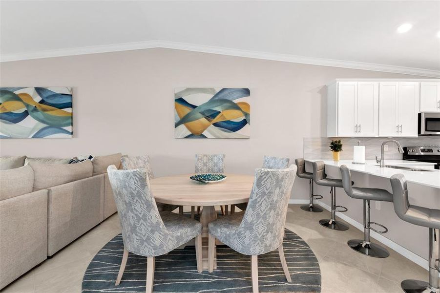 Furnished interior view inside a new home in , Punta Gorda (Image 11).