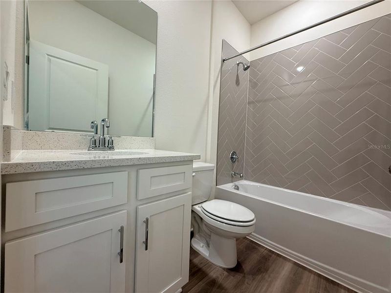 Furnished interior view inside a new home in , Hudson (Image 39).