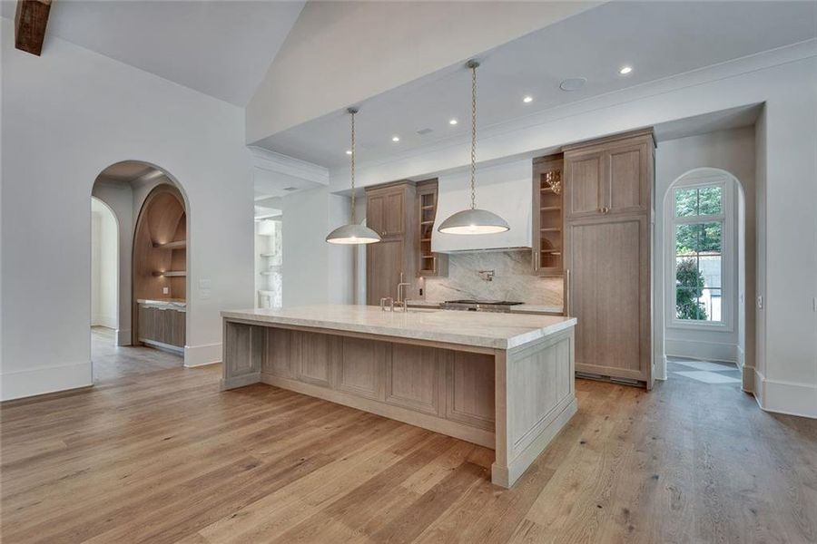 Furnished interior view inside a new home in , Alpharetta (Image 9).