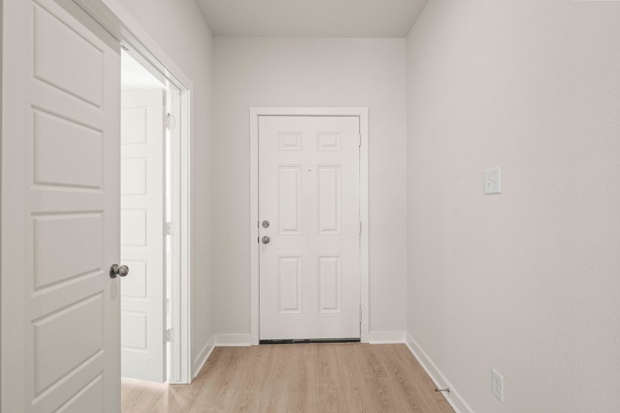 Spacious, unfurnished interior of a new home in South Pointe, Temple (Image 9). Spacious, unfurnished interior of a new home in South Pointe, Temple (Image 9).