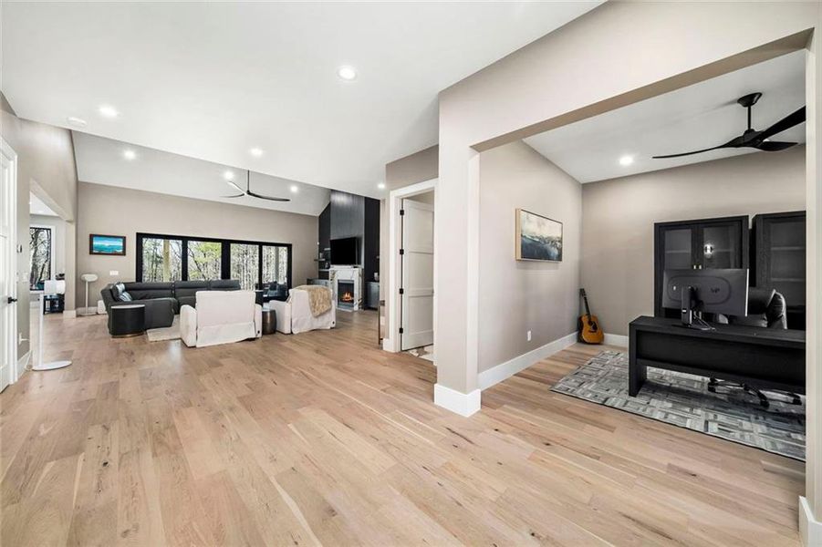 Furnished interior view inside a new home in , Alpharetta (Image 9).