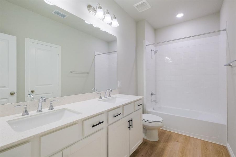 Furnished interior view inside a new home in , Houston (Image 8). Furnished interior view inside a new home in , Houston (Image 8).