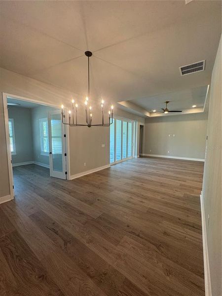 Spacious, unfurnished interior of a new home in Laureate Village, Newberry (Image 34).