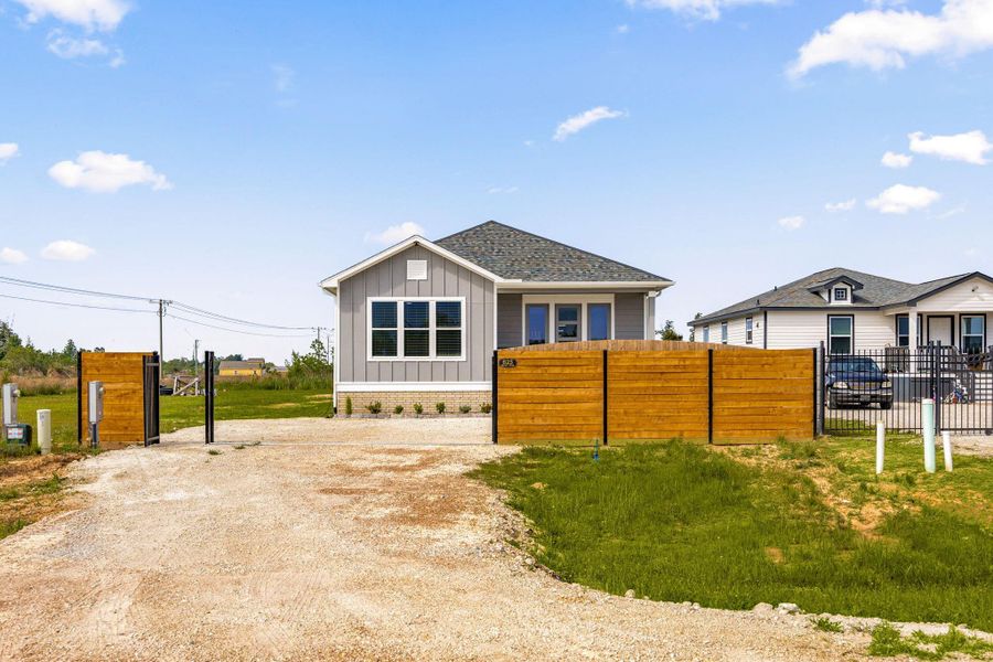 Exterior details and patio area of a home in , Cleveland (Image 29).