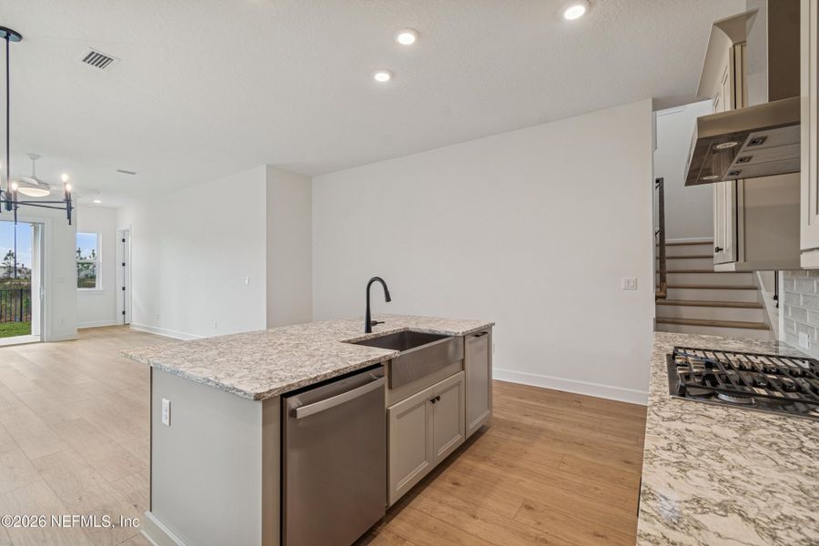 Furnished interior view inside a new home in Evergreen Island at Silverleaf - Executive, St. Augustine (Image 7).