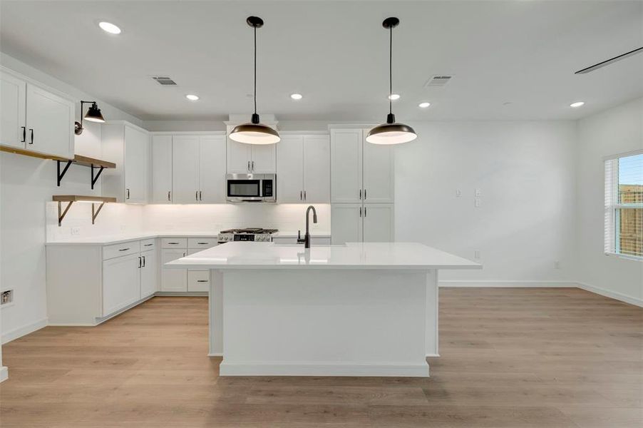 Furnished interior view inside a new home in Providence Commons, Providence Village (Image 7).