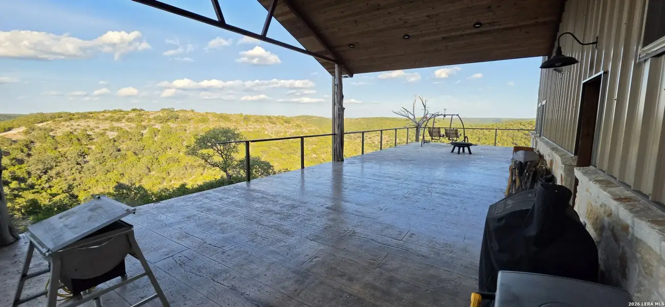 Exterior details and patio area of a home in , Leakey (Image 26).