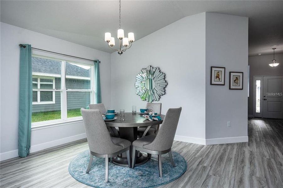 Furnished interior view inside a new home in Kirkland Farms, Alachua (Image 10).