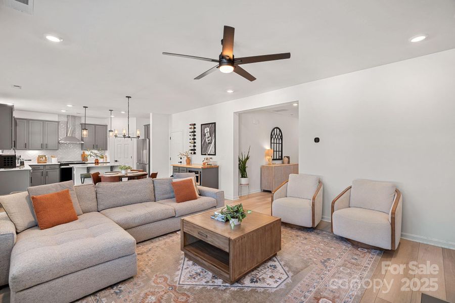 Furnished interior view inside a new home in , Huntersville (Image 28). Furnished interior view inside a new home in , Huntersville (Image 28).