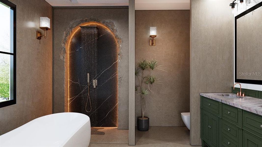 Furnished interior view inside a new home in , Ocala (Image 9).