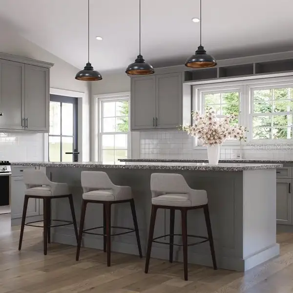 Furnished interior view inside a new home in , Satsuma (Image 9).