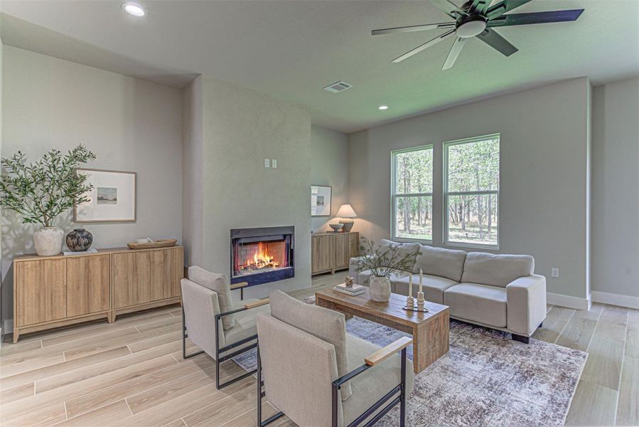 Spacious Living Room.