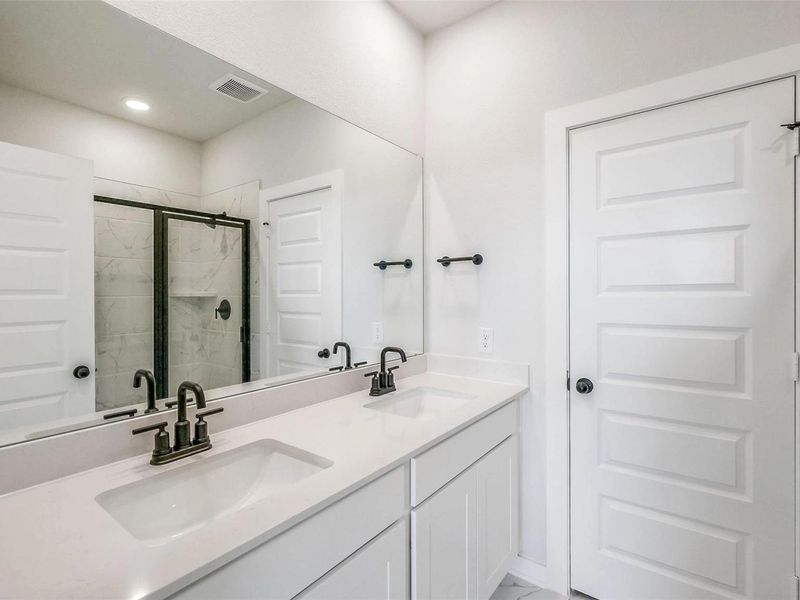 Furnished interior view inside a new home in Emberly, Beasley (Image 8).