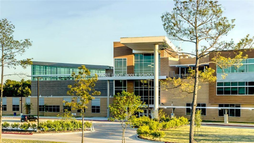 Front exterior of a new home in The Groves 45', Humble, TX, highlighting curb appeal (Image 8). Front exterior of a new home in The Groves 45', Humble, TX, highlighting curb appeal (Image 8).