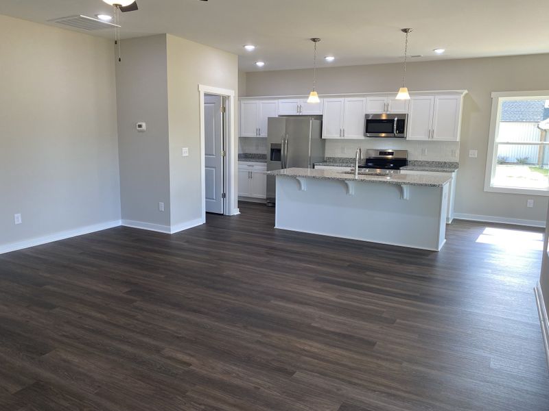 Representative unfurnished interior of a home built from the Grant by Foundation Home Builders LLC in Old Hickory Crossing, Mocksville (Image 12).