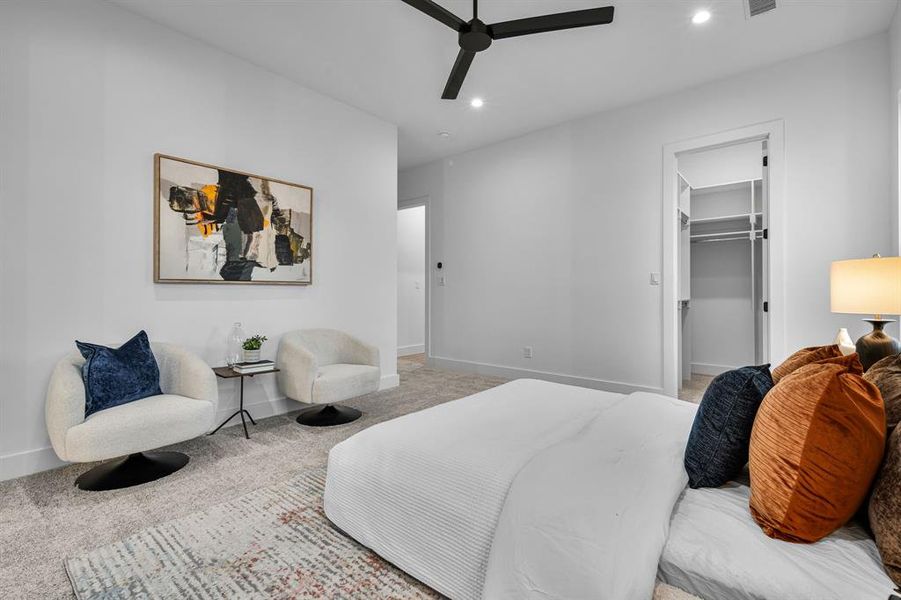 Furnished interior view inside a new home in , Dallas (Image 6).