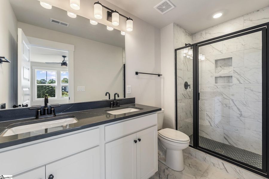 Furnished interior view inside a new home in Renaissance Place, Greenville (Image 6).