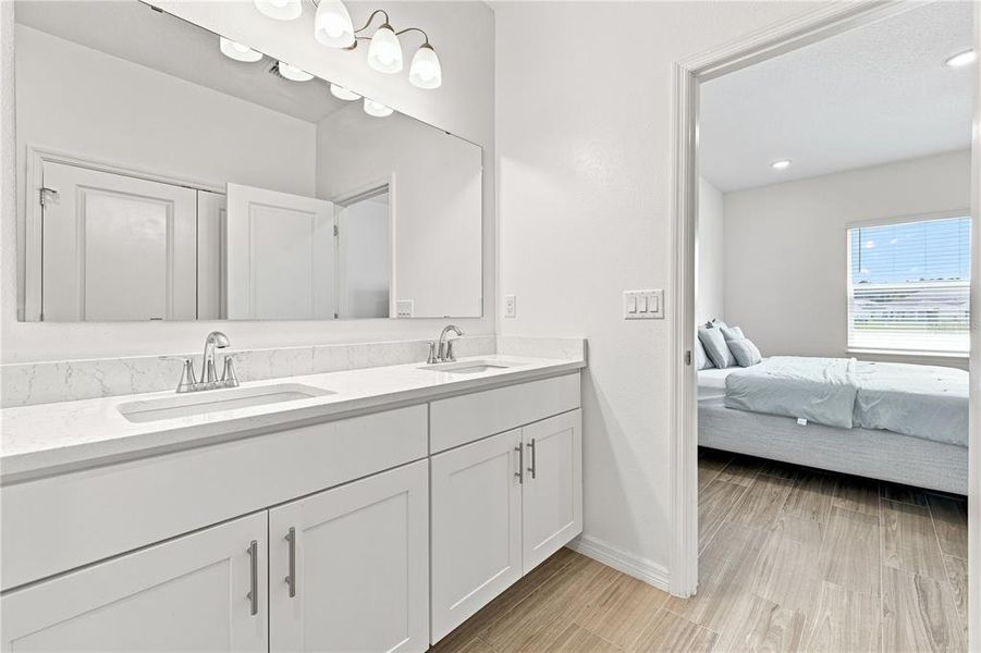 Furnished interior view inside a new home in , Harmony (Image 27). Furnished interior view inside a new home in , Harmony (Image 27).
