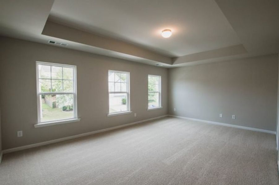 Representative unfurnished interior of a home built from the Turnbridge by Piedmont Residential in Hampton Ridge, Jefferson (Image 25).