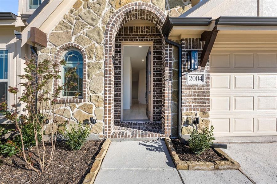 Exterior details and patio area of a home in Meadow Vista 60-65, Anna (Image 3).