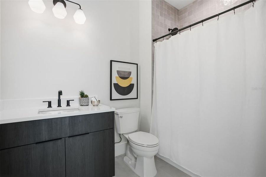 Furnished interior view inside a new home in , Tampa (Image 47).