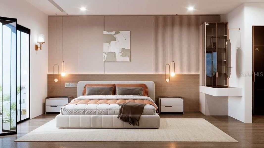 Furnished interior view inside a new home in , Ocala (Image 21).