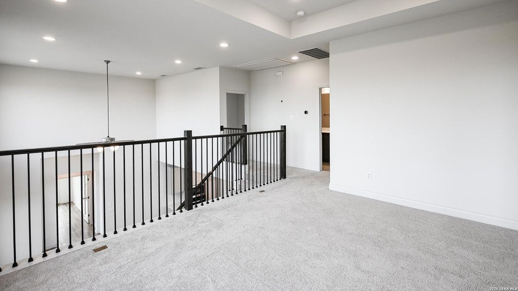 Spacious, unfurnished interior of a new home in Legacy at Lake Dunlap, New Braunfels (Image 18). Spacious, unfurnished interior of a new home in Legacy at Lake Dunlap, New Braunfels (Image 18).