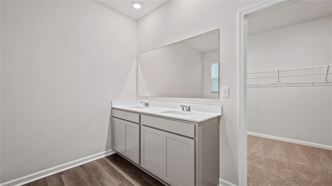 Furnished interior view inside a new home in Bridle Creek, Locust Grove (Image 4). Furnished interior view inside a new home in Bridle Creek, Locust Grove (Image 4).