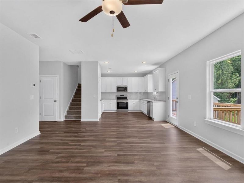 Spacious, unfurnished interior of a new home in High Shoals, Dallas (Image 21). Spacious, unfurnished interior of a new home in High Shoals, Dallas (Image 21).