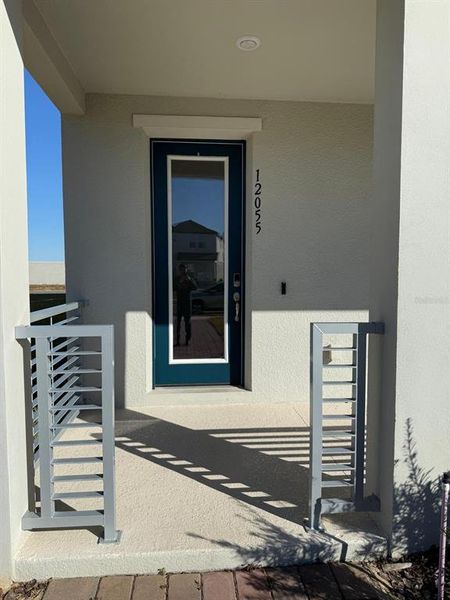 Exterior details and patio area of a home in , Winter Garden (Image 3). Exterior details and patio area of a home in , Winter Garden (Image 3).