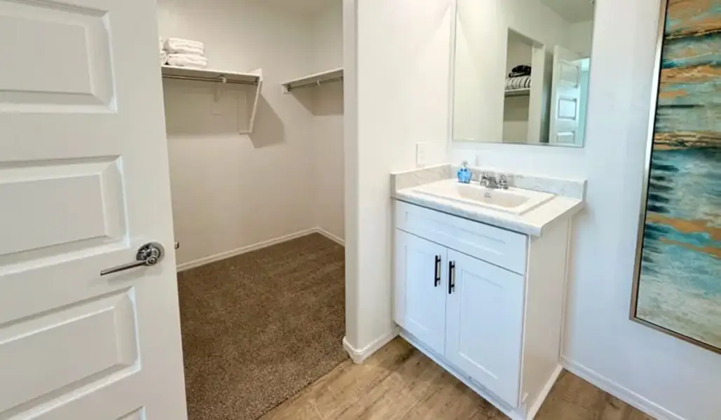 Furnished interior view inside a new home in Sorrel Ridge Estates, Tucson (Image 31).