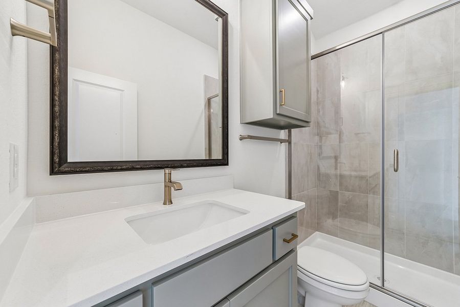 Representative furnished interior of a home built from the Diana by Landon Homes in Lexington Frisco, Frisco (Image 63).