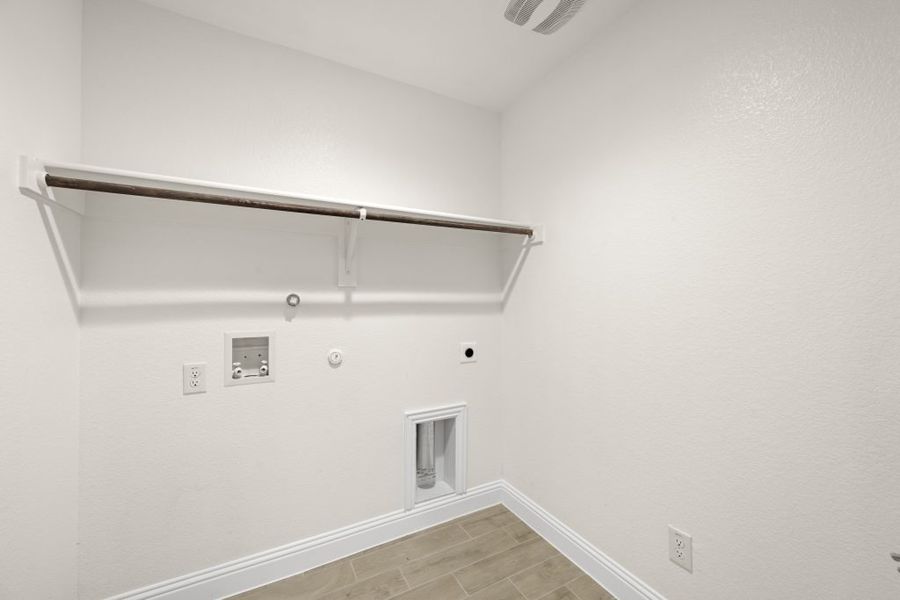 Representative exterior photo of a completed home built from the Walden by Impression Homes in Timberbrook, Justin, TX (Image 22).