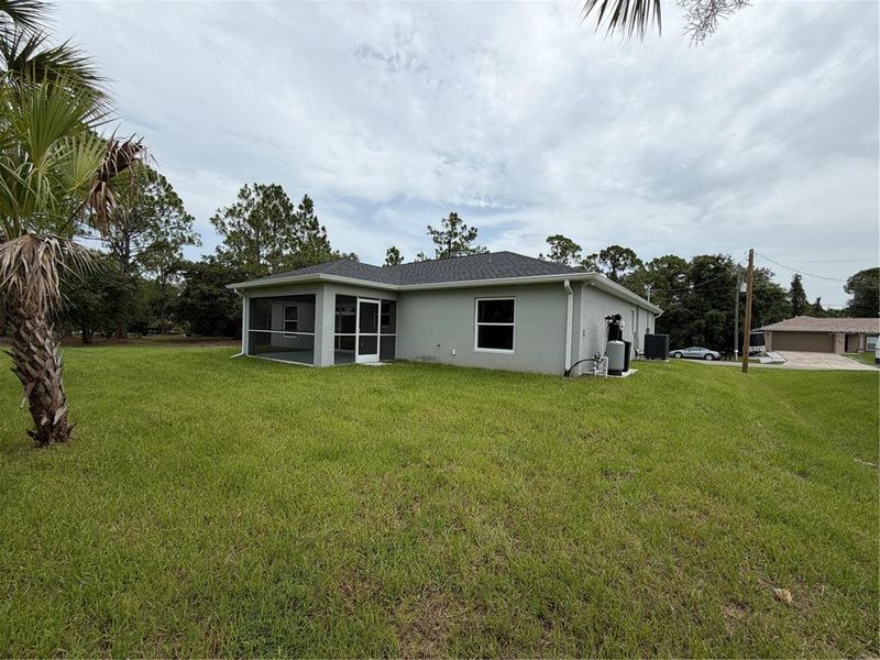 Exterior details and patio area of a home in , North Port (Image 25).