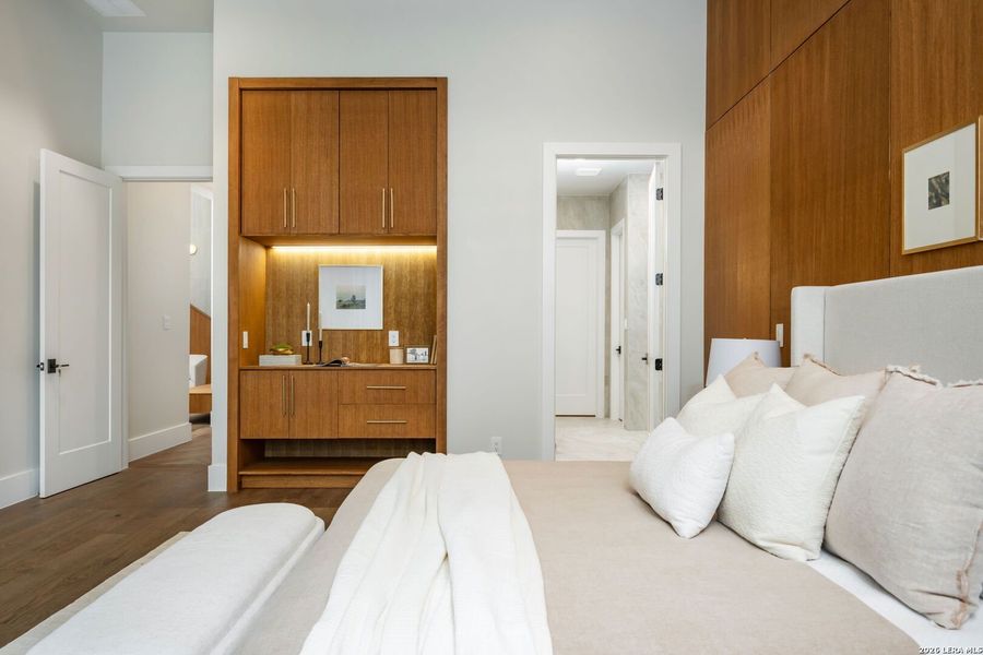 Furnished interior view inside a new home in , San Antonio (Image 10).