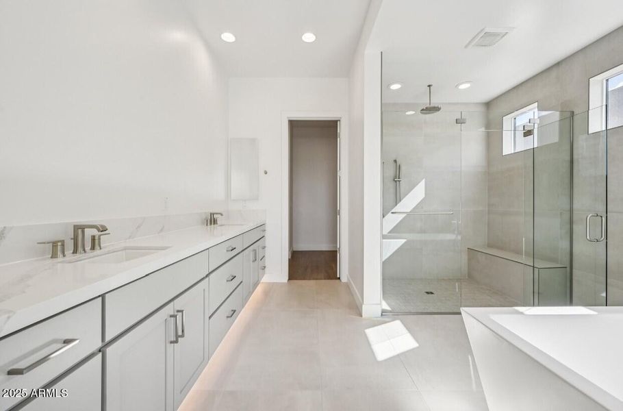 Primary Bathroom View A