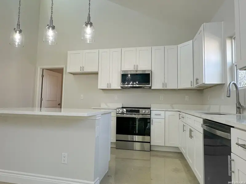 Furnished interior view inside a new home in , San Antonio (Image 6).