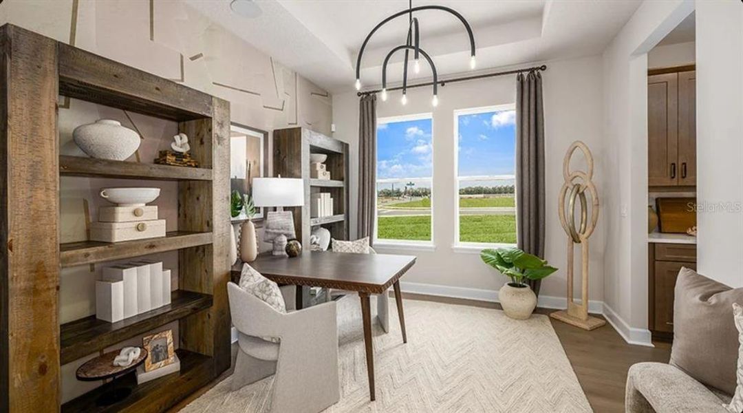 Furnished interior view inside a new home in Skye Ranch Community Group Page, Sarasota (Image 12).